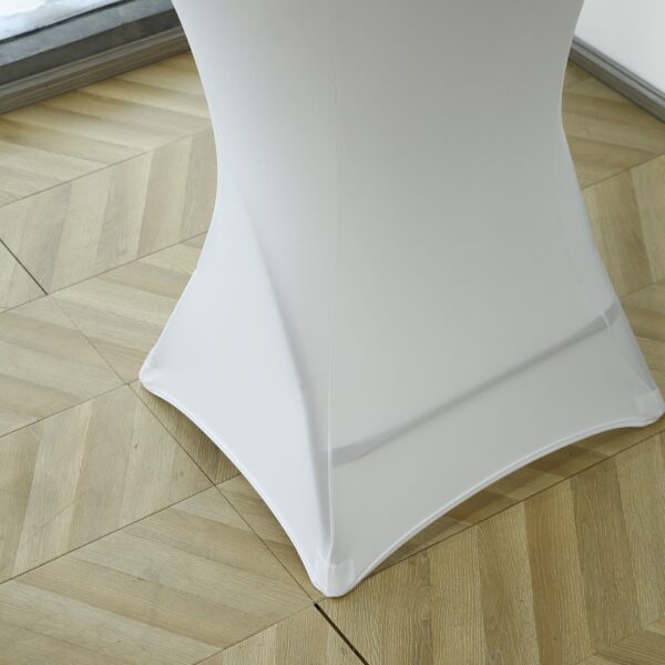 Hotel Party Spandex Cocktail Table Cover - 图片 6