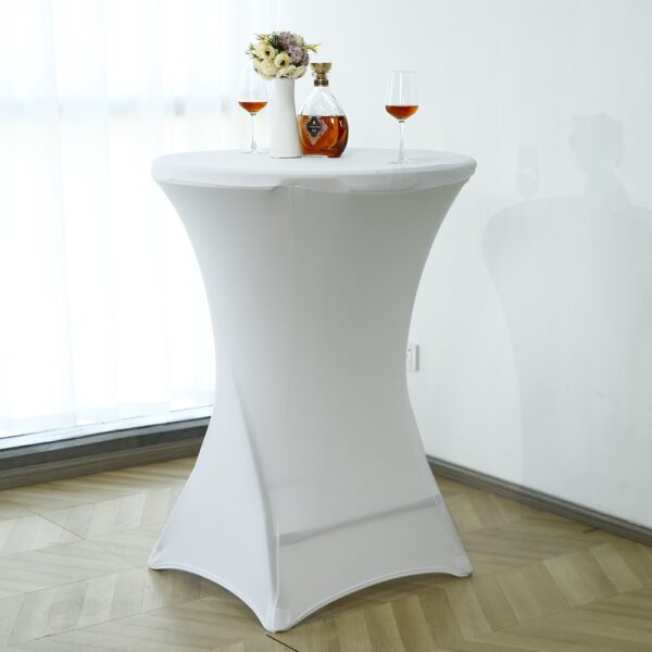 Hotel Party Spandex Cocktail Table Cover