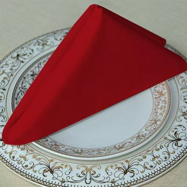 High-quality cotton napkins in various colors - 图片 4