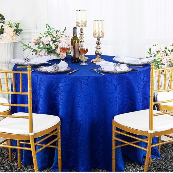 Jacquard Tablecloth for Banquet Event - 图片 5