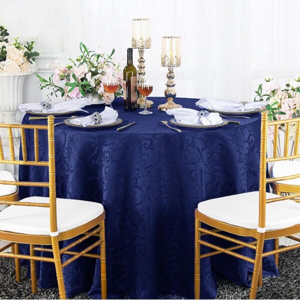 Jacquard Tablecloth for Banquet Event - 图片 6