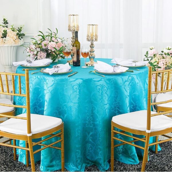 Jacquard Tablecloth for Banquet Event - 图片 8