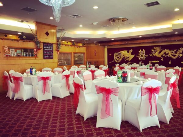 Organza Chair Sash The most commonly used in hotel wedding banquets - 图片 5
