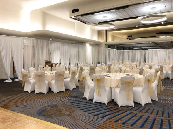 Organza Chair Sash The most commonly used in hotel wedding banquets - 图片 7