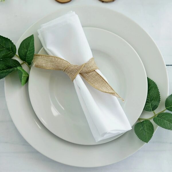 High Weight Polyester Napkin for Banquet Event Restaurants - 图片 7