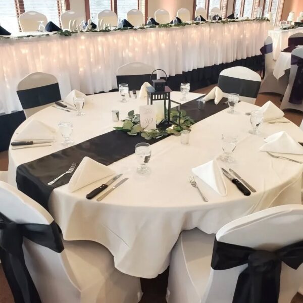 Satin Table Runner | Premium Materials for Stylish Events - 图片 2