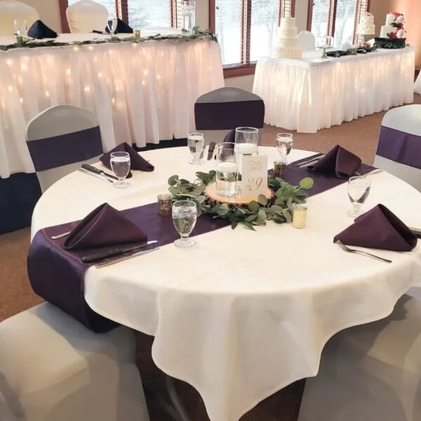 Satin Table Runner | Premium Materials for Stylish Events - 图片 4
