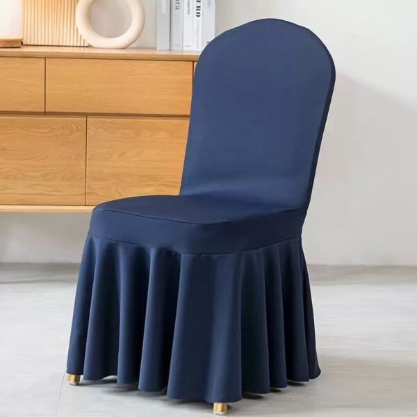 Hotel Scuba Chair Cover with skirting - 图片 3