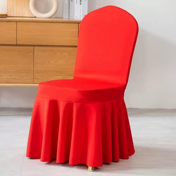 Hotel Scuba Chair Cover with skirting - 图片 7