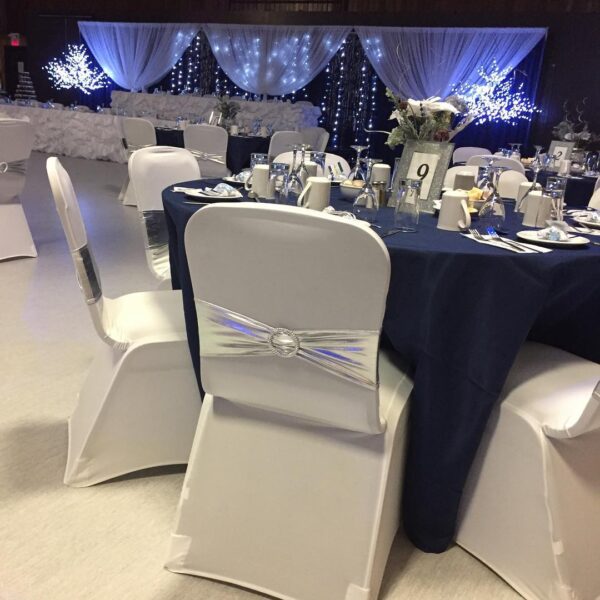 Hotel Wedding Banquets Spandex Chair Band - 图片 2