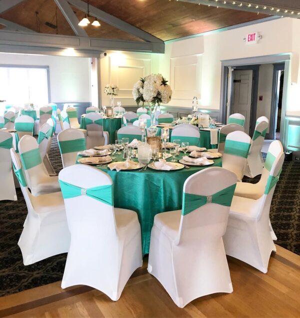 Hotel Wedding Banquets Spandex Chair Band - 图片 4