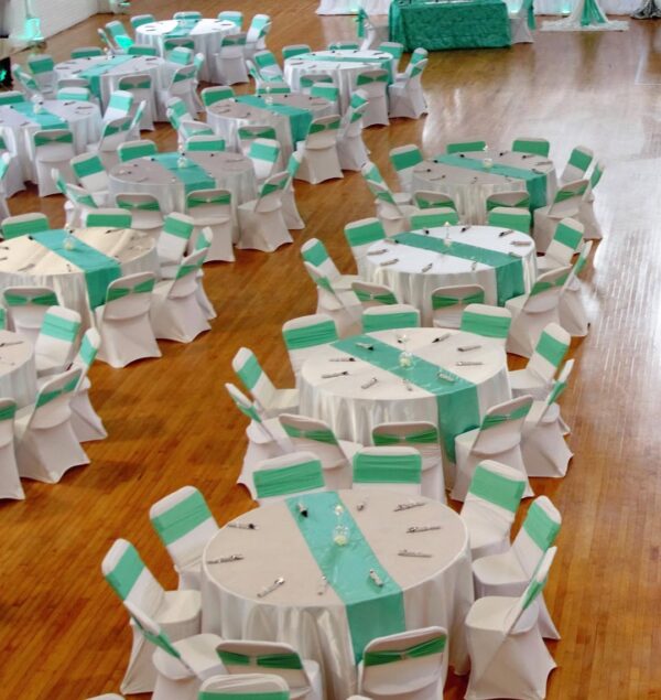 Hotel Wedding Banquets Spandex Chair Band - 图片 5