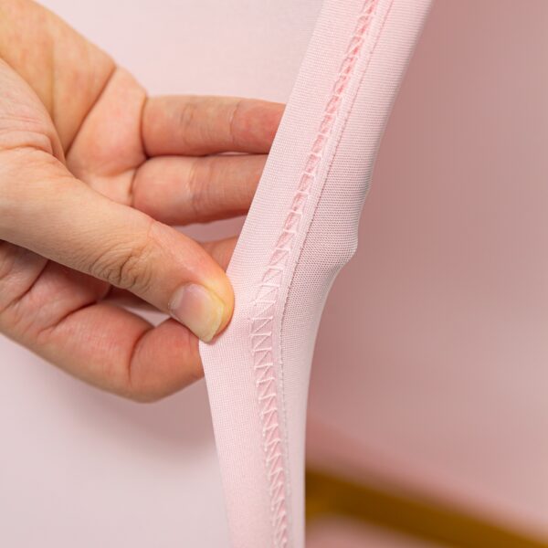 Hotel Party Stretch Spandex Chair Cover Fits banquet style chairs. Will not fit folding style chairs. - 图片 3