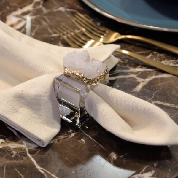 100% Cotton Napkins 20"x20" White - Luxe Commercial Grade Cloth Napkins for Hotels, Restaurants, & Events - 图片 4