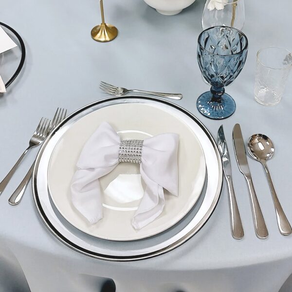 100% Cotton Napkins 20"x20" White - Luxe Commercial Grade Cloth Napkins for Hotels, Restaurants, & Events - 图片 6
