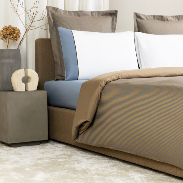 300 count high density satin woven 100% cotton satin three piece beding set - 图片 2