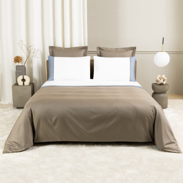 300 count high density satin woven 100% cotton satin three piece beding set - 图片 4