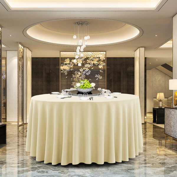 Applicable to multiple scenarios faux linen tablecloth