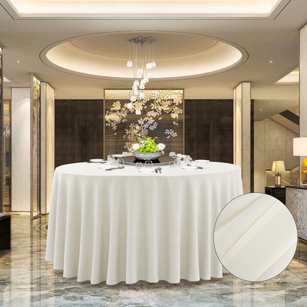 Applicable to multiple scenarios faux linen tablecloth - 图片 6
