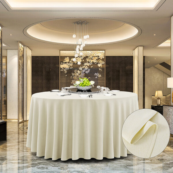 Applicable to multiple scenarios faux linen tablecloth - 图片 5