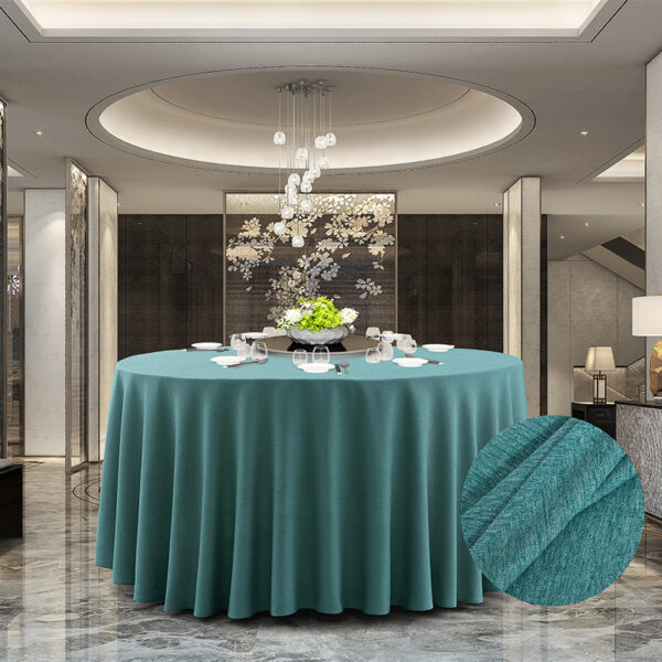 Applicable to multiple scenarios faux linen tablecloth - 图片 4