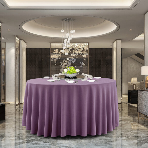 Applicable to multiple scenarios faux linen tablecloth - 图片 2