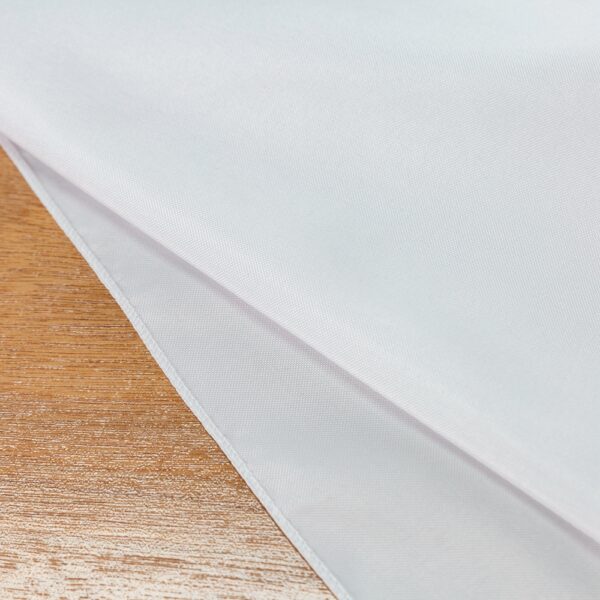 190GSM Polyester high density 120 inch round tablecloth - 图片 7