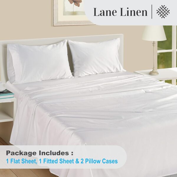 100% cotton satin fitted sheet set of four - 图片 4