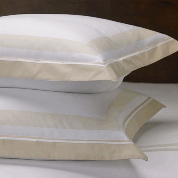 100% cotton printed square pillow - 图片 2