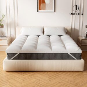Four corner binding mattress protector