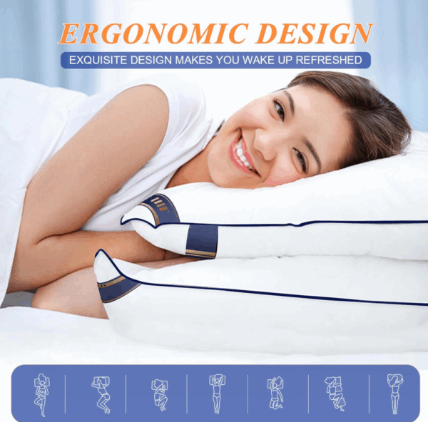 Hotel-specific supportive memory feather pillow - 图片 5