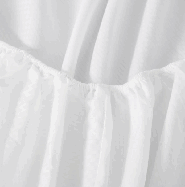 100% cotton satin check bed sheet three piece set - 图片 4