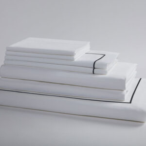 High-end hotel supplies set pure cotton satin 7-piece bedding set