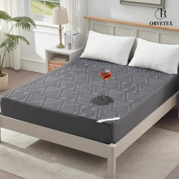 100% Polyester Microfiber Waterproof Fitted Sheet
