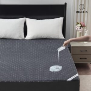 100% Polyester Microfiber Waterproof Fitted Sheet