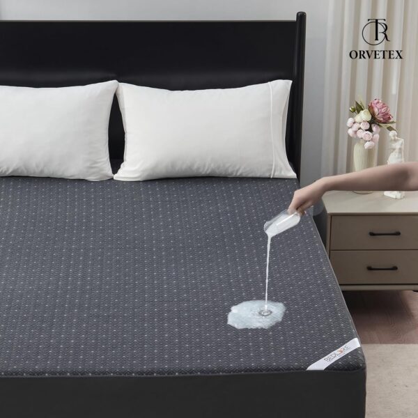 100% Polyester Microfiber Waterproof Fitted Sheet