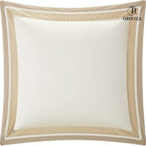 100% cotton printed square pillow