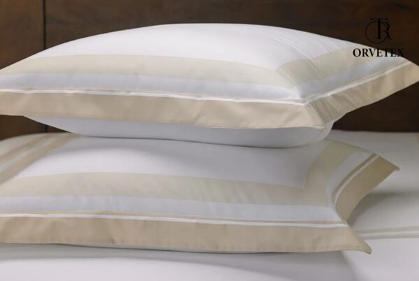 100% cotton printed square pillow - 图片 4