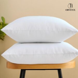 100% cotton square pillow