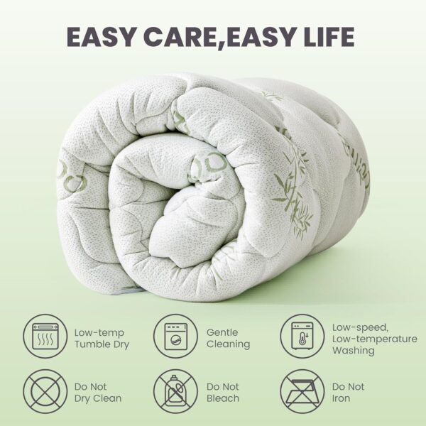Bamboo Fiber Fitted Sheet - 图片 6