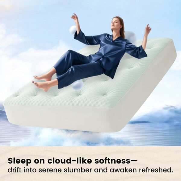 Waterproof memory foam mattress pad - 图片 6