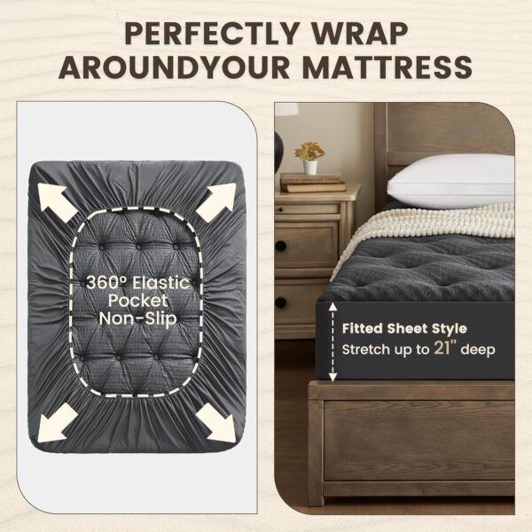 Waterproof memory foam mattress pad - 图片 2