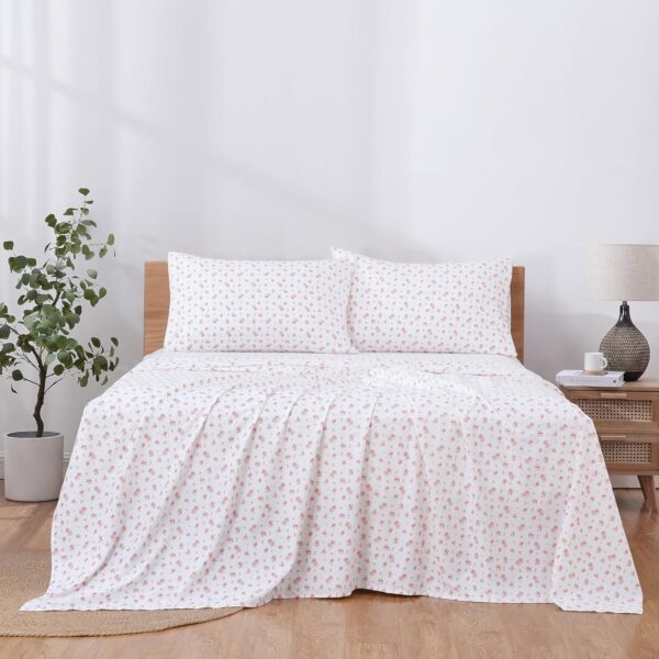 100% polyester fitted sheet set - 图片 2