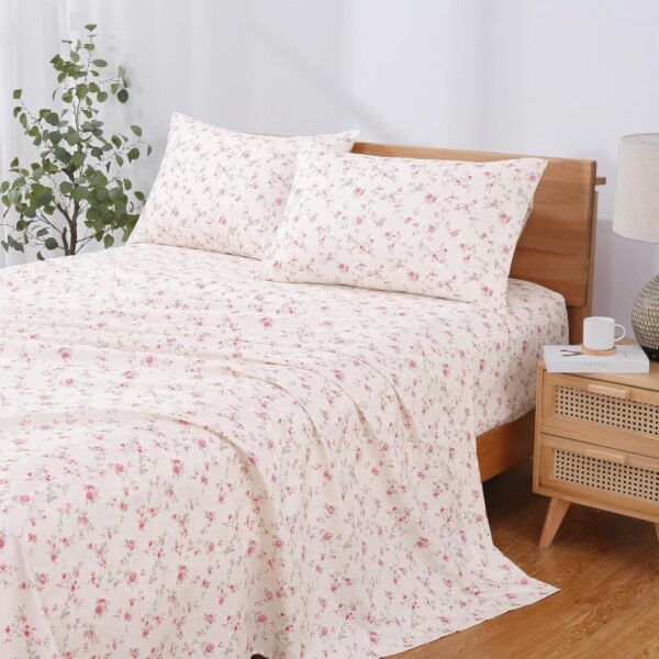100% polyester fitted sheet set
