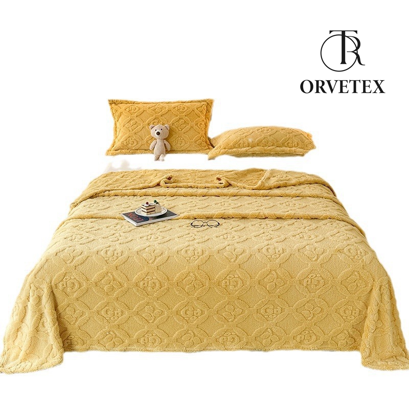 Fleece Throw Blanket for Couch - Fluffy & Cozy Cable Jacquard Tufted Throw for Women Gift, Thick and Warm Christmas Blanket for Winter, Grey, 60 * 80 Inches - 图片 6