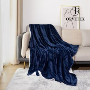Winter Warm Plush Thermal Blanket 20×28inch, Breathable and Easy Care Blanket, Cozy Throw Blanket - for Bed, Couch, Sofa Throw for All Season (A 50X70cm)
