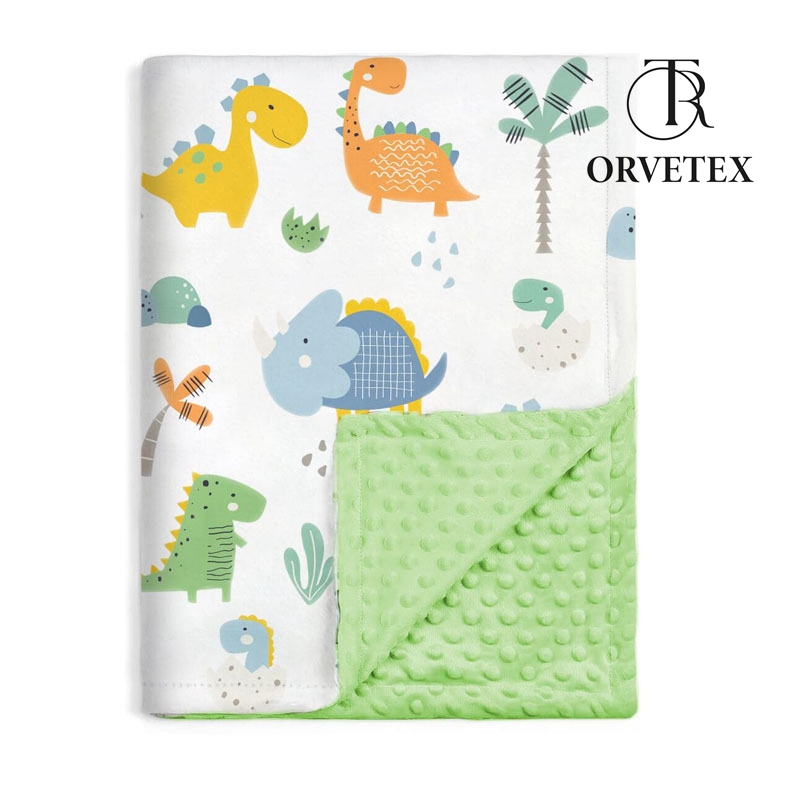 50" x 60"Weighted Blanket, Luxury Velvet Weighted Blankets for Kids,Warm and Breathable Soft and Comfort Minky, Cute Heavy Blanket - 图片 2