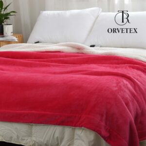 Super Warm Double-Sided Velvet Winter Blanket, Super Soft Comfort Milk Velvet Quilt, Double-Sided Plush Comforter Core, Winter Thick Anti Allergy Duvet