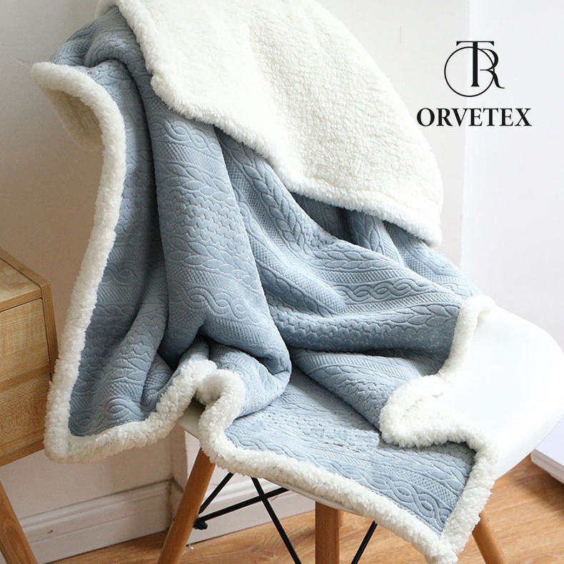 Plush Cape Blanket Wearable Comfy Poncho Throw Winter Cozy Loungewear Oversized Blanket Sweatshirt Lambskin For Bed Sofa Walking - 图片 3