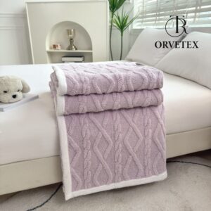 double thickened super soft lamb blanket (3)